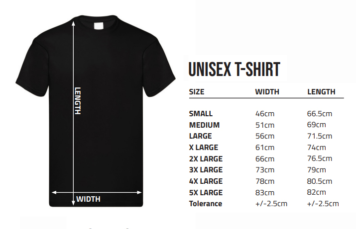 Camiseta De Manga Corta Unisex Negro