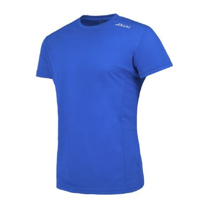 Camiseta De Manga Corta Para Hombre Azul