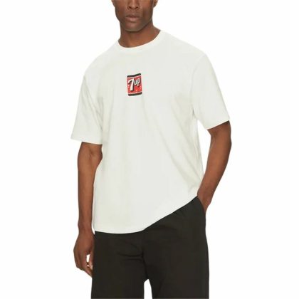 Camiseta De Manga Corta Para Hombre Beige