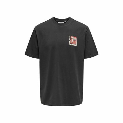 Camiseta De Manga Corta Para Hombre Negro