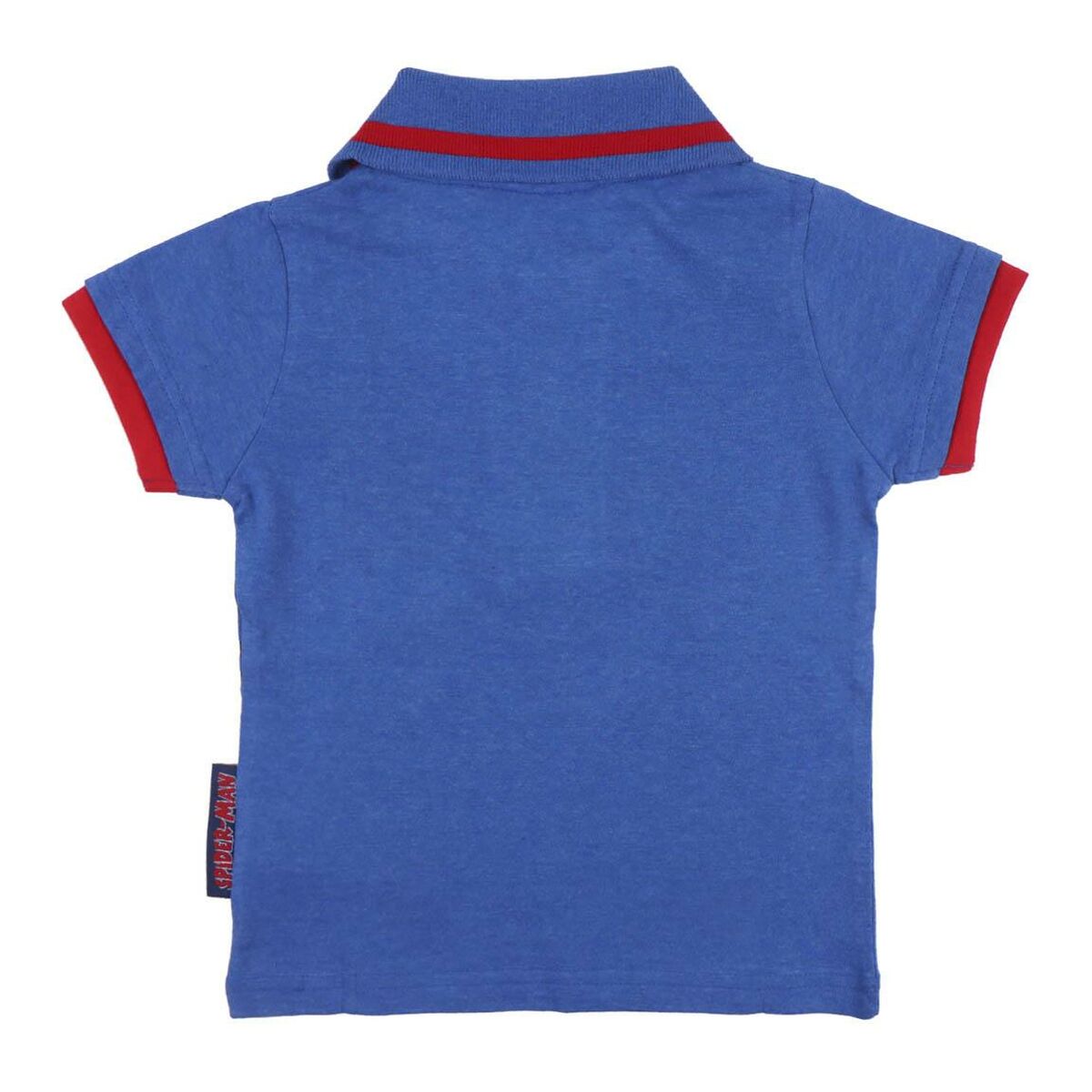 Camiseta De Manga Corta Infantil Azul