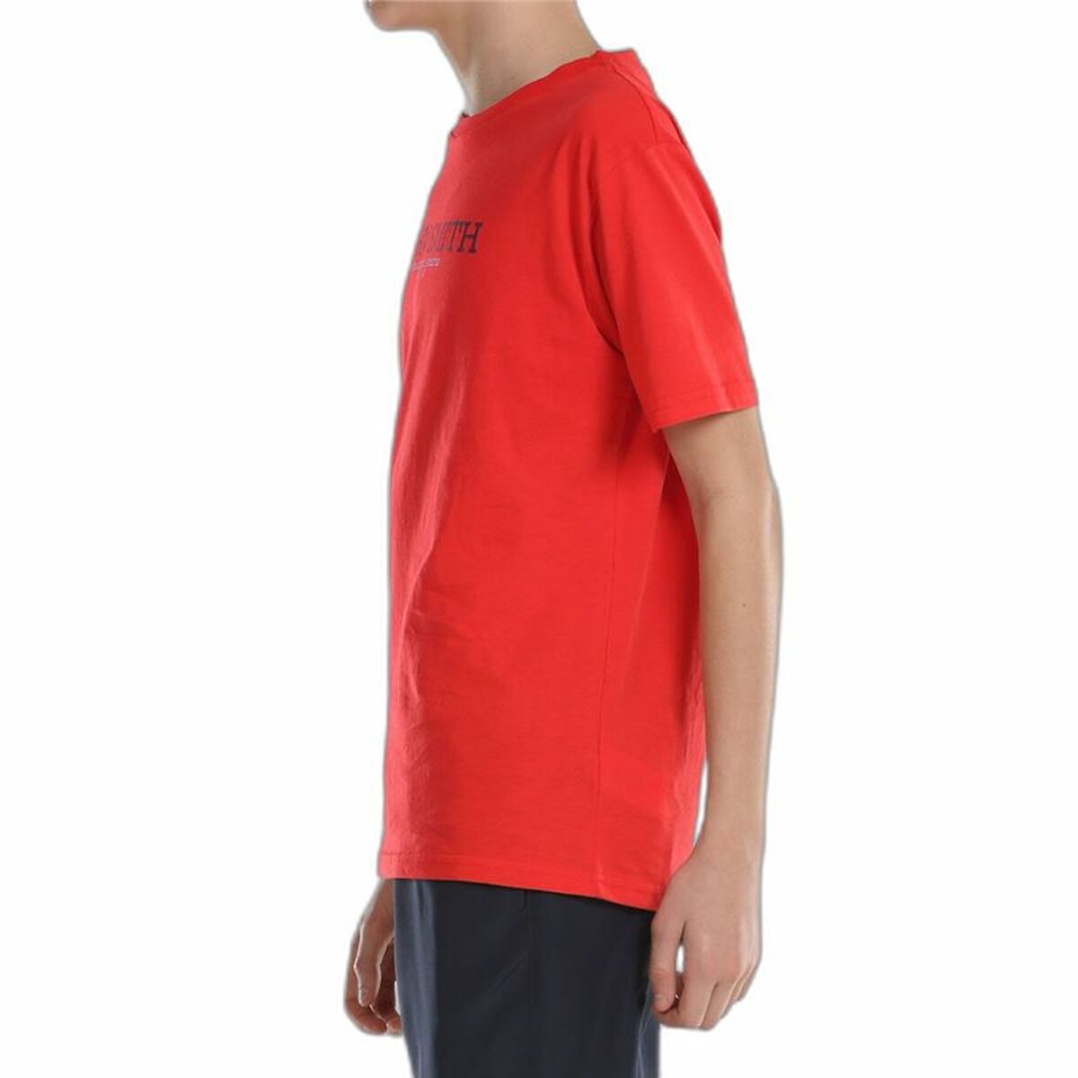 Camiseta De Manga Corta Para Niño Rojo