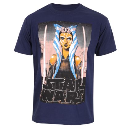 Camiseta De Manga Corta Unisex Azul