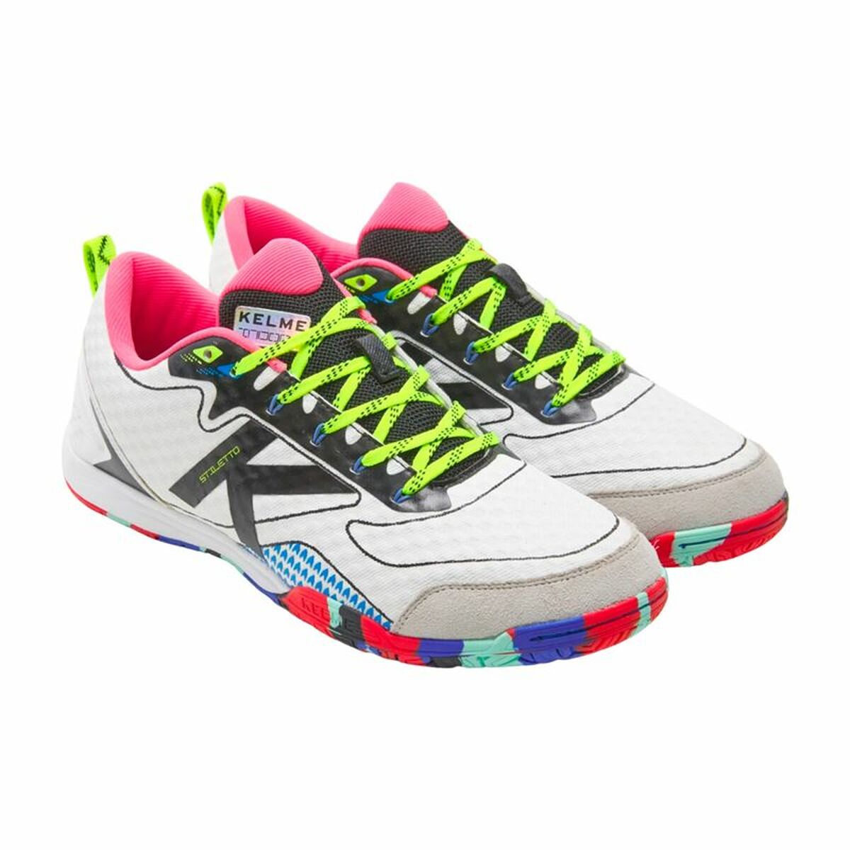 Zapatillas De Fútbol Sala Para Adultos Blanco